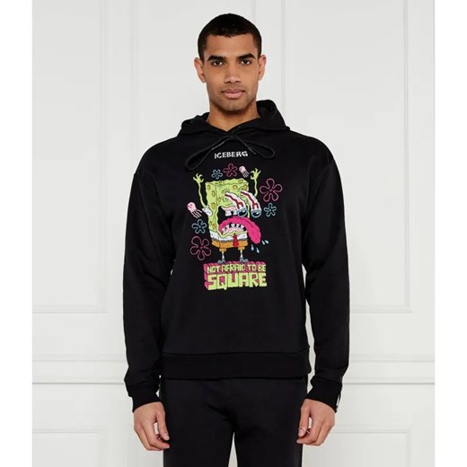 Iceberg Bluza Iceberg x SpongeBob | Regular Fit ze sklepu Gomez Fashion Store w kategorii Bluzy męskie - zdjęcie 184531266