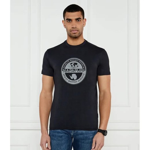 Napapijri T-shirt S-BOLLO | Regular Fit ze sklepu Gomez Fashion Store w kategorii T-shirty męskie - zdjęcie 184531428