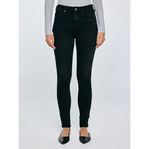 Jeansy damskie skinny ciemnoszare Ariana 896 ze sklepu Big Star w kategorii Jeansy damskie - zdjęcie 184531619