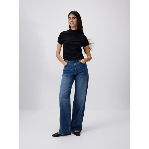 Reserved - Sweter z wiskozą - czarny Reserved L promocyjna cena Reserved