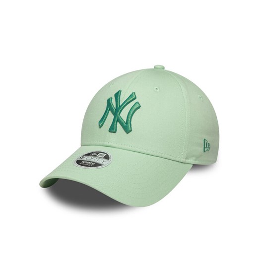 Czapka z daszkiem New Era New York Yankees Metallic 9FORTY 60667382 Zielony ze sklepu eobuwie.pl w kategorii Czapki z daszkiem damskie - zdjęcie 184532229