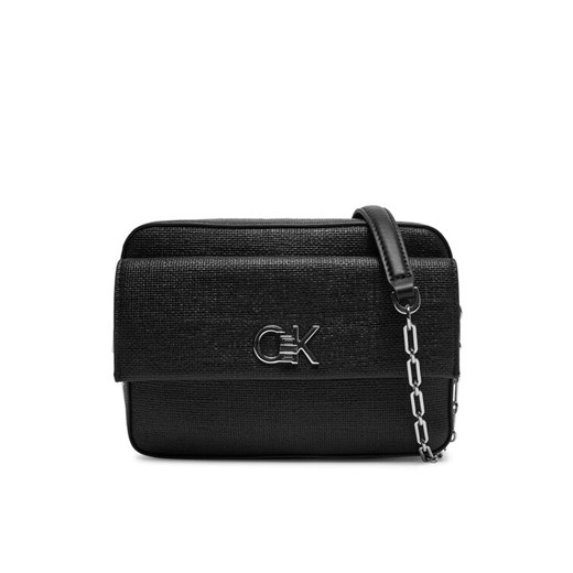 Calvin Klein Torebka Ck Pocket Camera Bag_Tex K60K613239 Czarny ze sklepu MODIVO w kategorii Kopertówki - zdjęcie 184532979