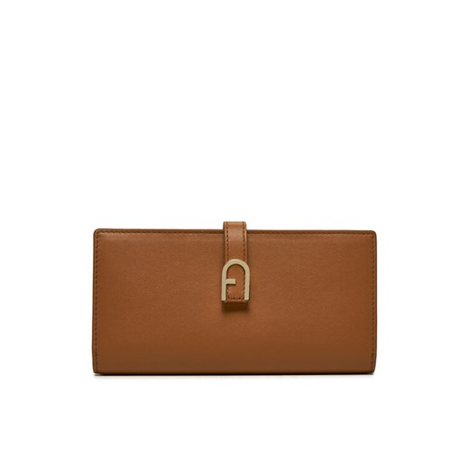 Furla Duży Portfel Damski Flow Continental Bifold WP00402-BX2045-RY000 Brązowy ze sklepu MODIVO w kategorii Portfele damskie - zdjęcie 184533005