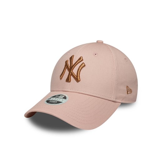 New Era Czapka z daszkiem New York Yankees Metallic 9FORTY 60667375 Różowy ze sklepu MODIVO w kategorii Czapki z daszkiem damskie - zdjęcie 184533025