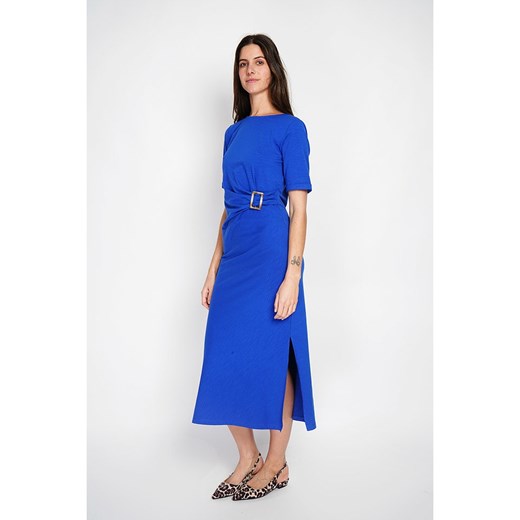 Sukienka ASSUILI rozkloszowana bawełniana 