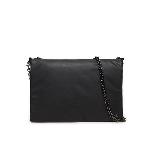 Torebka Calvin Klein Jeans Micro Mono Shoulder Bag33 Pu K60K611950 Czarny ze sklepu eobuwie.pl w kategorii Kopertówki - zdjęcie 184534779