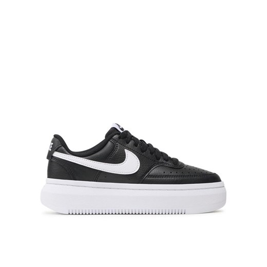Sneakersy Nike Court Vision Alta Ltr DM0113 002 Czarny ze sklepu eobuwie.pl w kategorii Buty sportowe damskie - zdjęcie 184534807