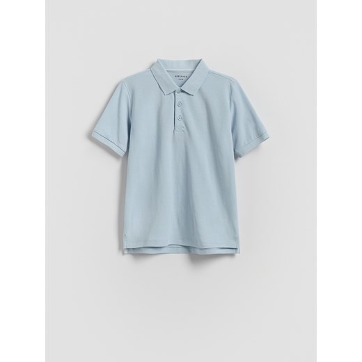 Reserved - T-shirt polo - jasnoniebieski ze sklepu Reserved w kategorii T-shirty chłopięce - zdjęcie 184535479