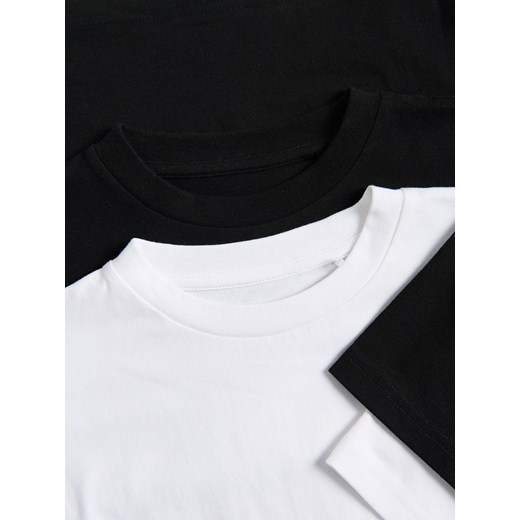 Reserved - Bawełniany t-shirt - biały Reserved 116 (5-6 lat) Reserved