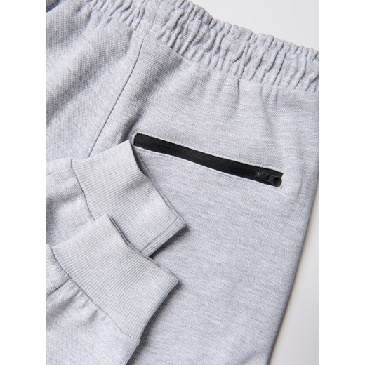 Reserved - Bawełniane spodnie z kieszeniami - jasnoszary Reserved 146 (10 lat) Reserved