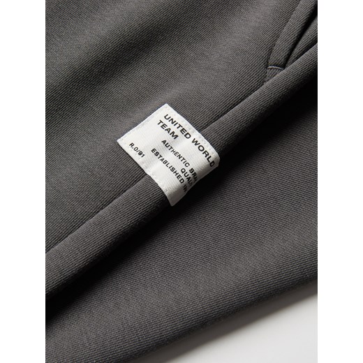 Reserved - Bawełniane spodnie jogger - ciemnoszary Reserved 164 (13 lat) Reserved