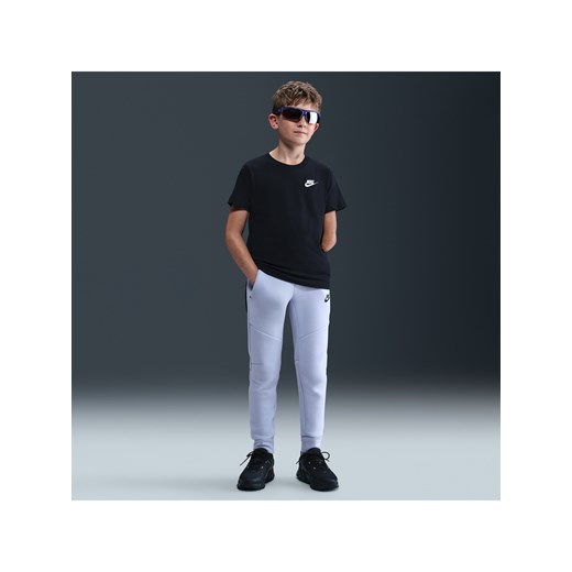 Joggery dla dużych dzieci Nike Sportswear Tech Fleece - Szary ze sklepu Nike poland w kategorii Spodnie męskie - zdjęcie 184536098