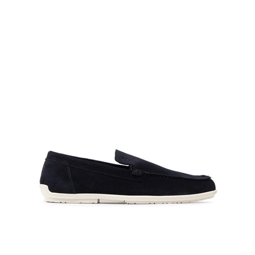 Mokasyny Calvin Klein Driving Shoe Sue HM0HM00433 Granatowy ze sklepu eobuwie.pl w kategorii Mokasyny męskie - zdjęcie 184536238