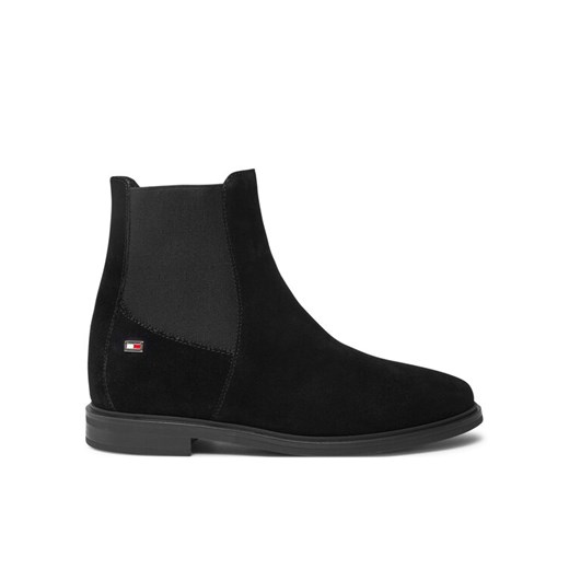 Tommy Hilfiger Sztyblety FW0FW08176 Czarny ze sklepu MODIVO w kategorii Botki - zdjęcie 184536726