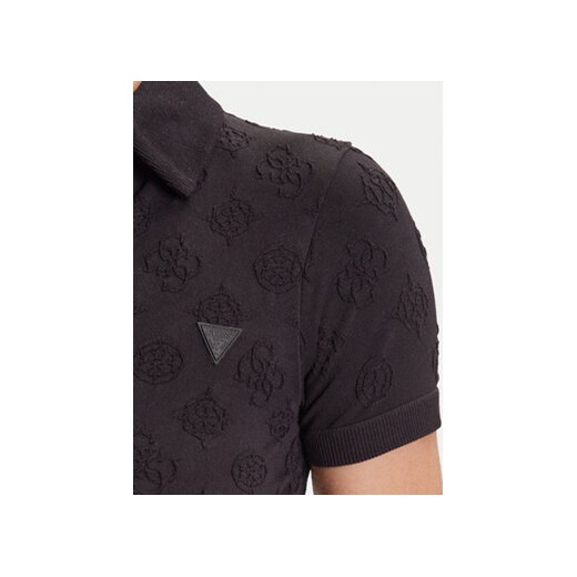 Guess Bluzka V5YP10 Z3OA0 Czarny Regular Fit Guess XS_S MODIVO