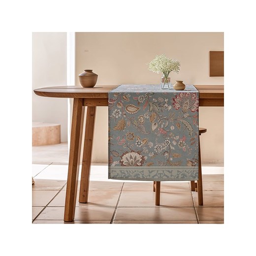 Mint Rugs Bieżnik &quot;Ayana&quot; w kolorze błękitnym ze wzorem Mint Rugs 50x155 cm wyprzedaż Limango Polska