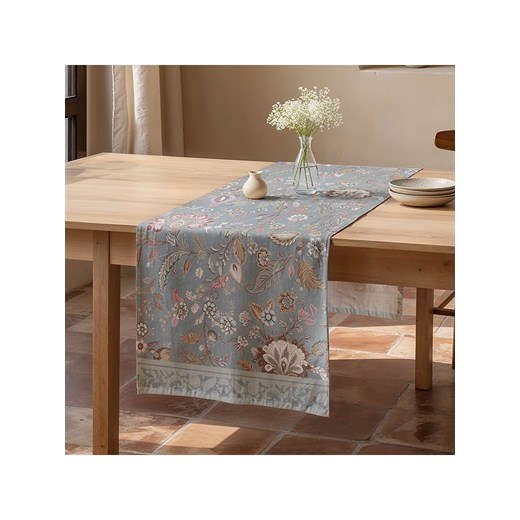 Mint Rugs Bieżnik &quot;Ayana&quot; w kolorze błękitnym ze wzorem Mint Rugs 50x155 cm okazja Limango Polska