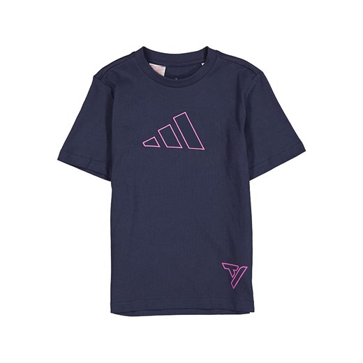 adidas Koszulka w kolorze granatowym ze sklepu Limango Polska w kategorii T-shirty chłopięce - zdjęcie 184537735