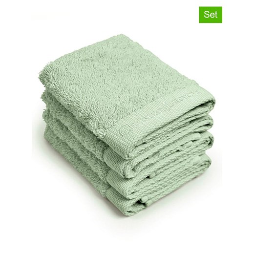 CXL by Christian Lacroix Ręczniki (4 szt.) w kolorze zielonym dla gości ze sklepu Limango Polska w kategorii Ręczniki - zdjęcie 184537765