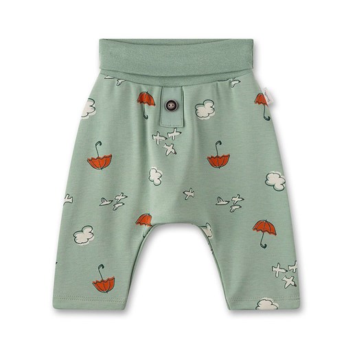 Sanetta Kidswear Spodnie dresowe w kolorze zielonym ze sklepu Limango Polska w kategorii Odzież dla niemowląt - zdjęcie 184538576