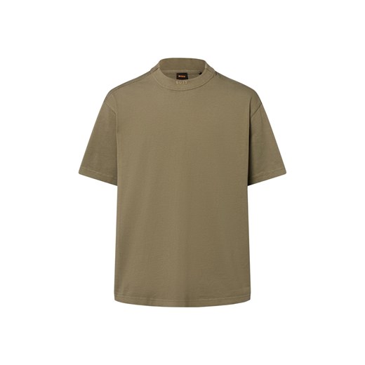 BOSS Orange Koszulka męska - Te_Dye Mężczyźni Bawełna trzcinowy jednolity ze sklepu vangraaf w kategorii T-shirty męskie - zdjęcie 184539077