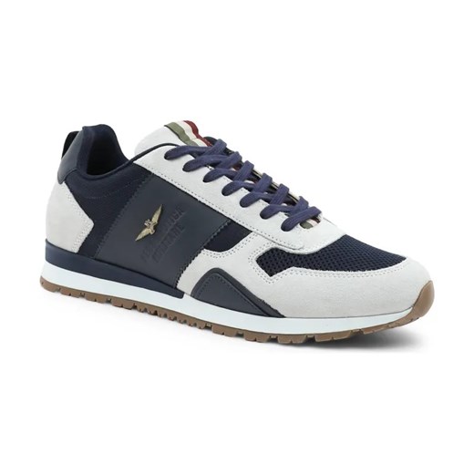 Aeronautica Militare Skórzane sneakersy ze sklepu Gomez Fashion Store w kategorii Buty sportowe męskie - zdjęcie 184539256