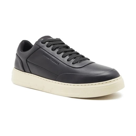 Emporio Armani Skórzane sneakersy ze sklepu Gomez Fashion Store w kategorii Buty sportowe męskie - zdjęcie 184539269