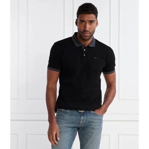 Emporio Armani Polo | Regular Fit Emporio Armani L promocja Gomez Fashion Store