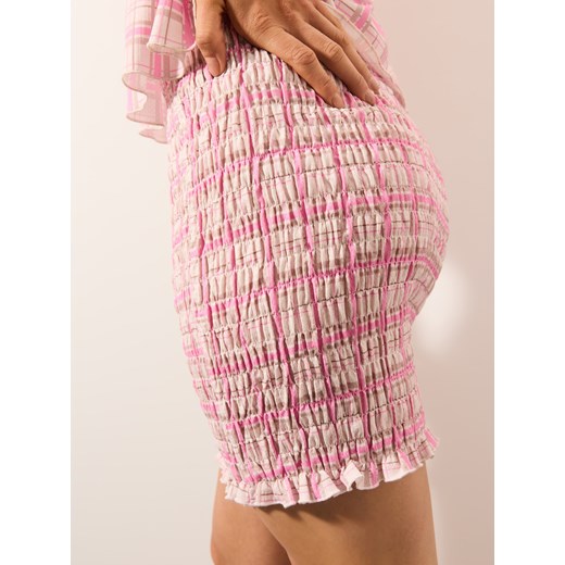 Mohito - Spódnica mini - beżowy Mohito M Mohito