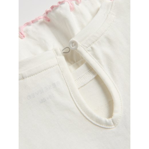 Reserved - Bluzka Koci Domek Gabi - złamana biel Reserved 98 (2-3 lata) Reserved