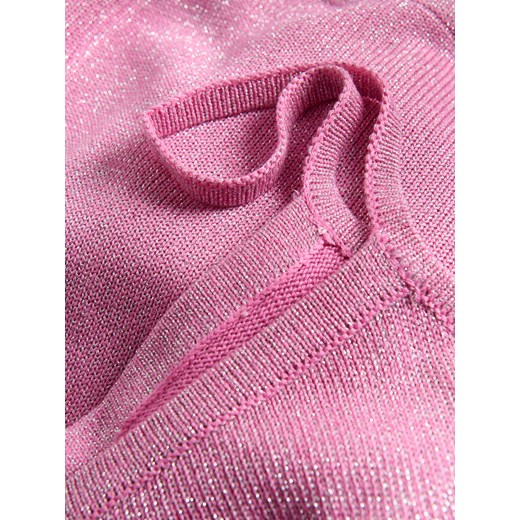 Reserved - Top z metalizowaną nitką - różowy Reserved M Reserved