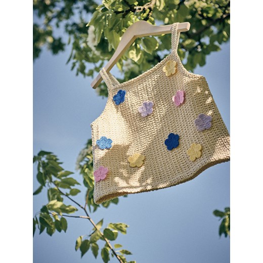 Reserved - Dzianinowy top - złamana biel Reserved 122/128 (6-8 lat) Reserved