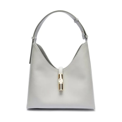 Furla Skórzane hobo FURLA GOCCIA ze sklepu Gomez Fashion Store w kategorii Torebki hobo - zdjęcie 184542399