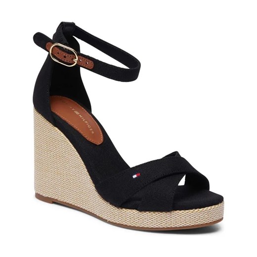 Tommy Hilfiger Koturny | z dodatkiem skóry ze sklepu Gomez Fashion Store w kategorii Sandały damskie - zdjęcie 184542408