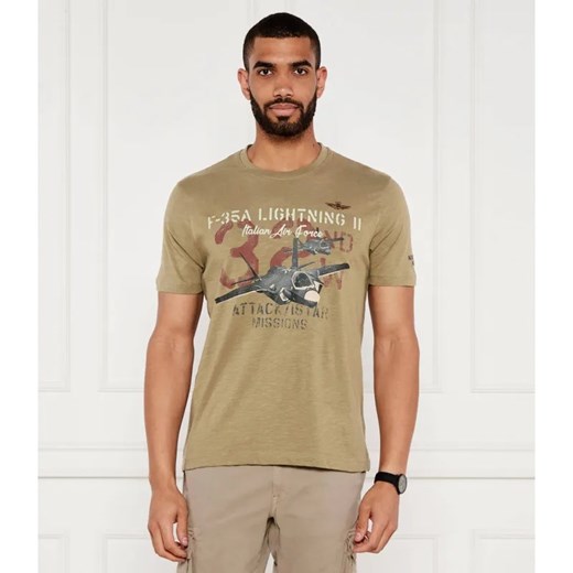 Aeronautica Militare T-shirt | Regular Fit ze sklepu Gomez Fashion Store w kategorii T-shirty męskie - zdjęcie 184542535