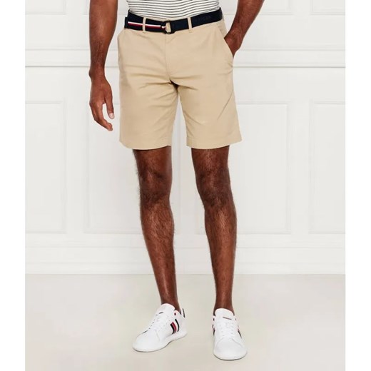 Tommy Hilfiger Szorty + pasek Brooklyn | Slim Fit ze sklepu Gomez Fashion Store w kategorii Spodenki męskie - zdjęcie 184542595