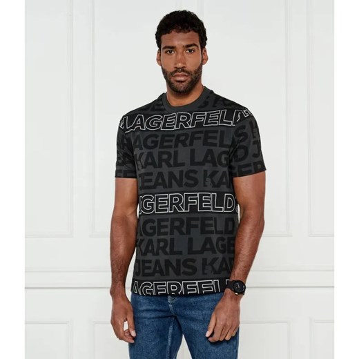 Karl Lagerfeld Jeans T-shirt | Regular Fit ze sklepu Gomez Fashion Store w kategorii T-shirty męskie - zdjęcie 184542615