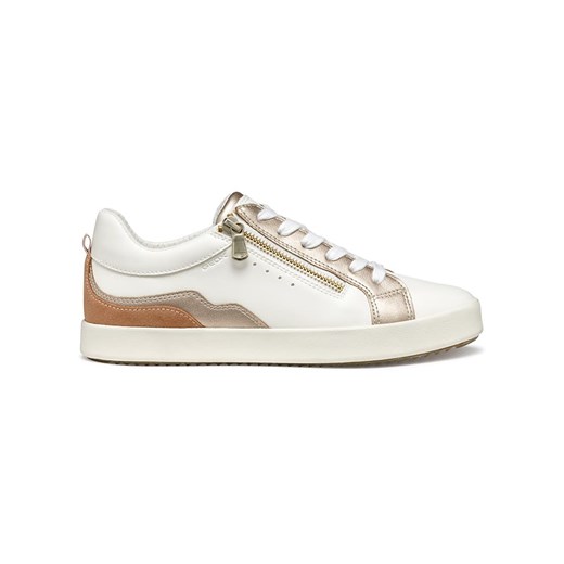 Geox Sneakersy &quot;Blomiee&quot; w kolorze złoto-białym ze sklepu Limango Polska w kategorii Trampki damskie - zdjęcie 184543895