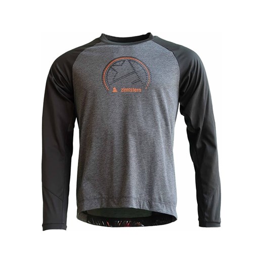 Zimtstern Koszulka kolarska &quot;Pure Flowz&quot; w kolorze szaro-antracytowym ze sklepu Limango Polska w kategorii T-shirty męskie - zdjęcie 184543906