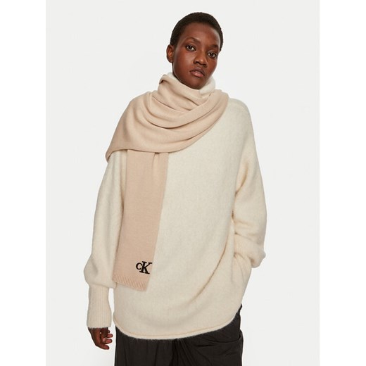 Calvin Klein Szalik Seasonal K60K612662 Różowy ze sklepu MODIVO w kategorii Szaliki i chusty damskie - zdjęcie 184544919