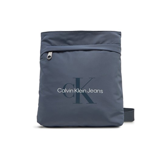 Calvin Klein Jeans Saszetka Sport Essentials Flatpack 18 LV04G3030G Granatowy ze sklepu MODIVO w kategorii Torby męskie - zdjęcie 184545025