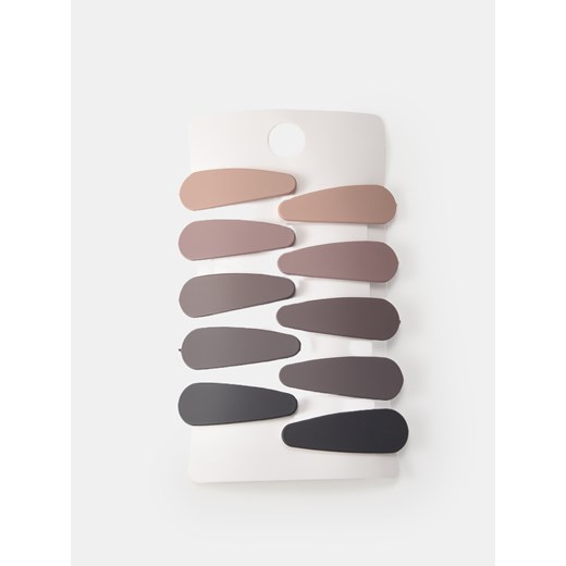 Sinsay - Spinki do włosów 10 pack - wielobarwny Sinsay One Size Sinsay