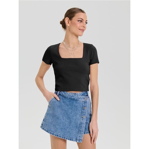 Sinsay - Top - czarny ze sklepu Sinsay w kategorii Bluzki damskie - zdjęcie 184546857
