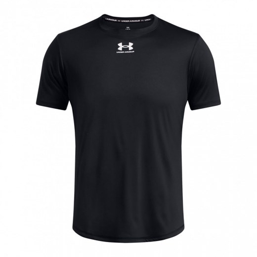 Męska koszulka treningowa Under Armour UA M\'s Challenger Pro Train Ss - czarna ze sklepu Sportstylestory.com w kategorii T-shirty męskie - zdjęcie 184547598
