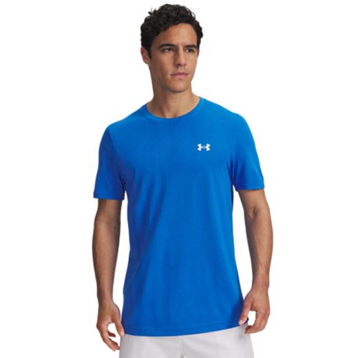 Męska koszulka treningowa Under Armour Vanish Seamless Novelty SS - niebieska ze sklepu Sportstylestory.com w kategorii T-shirty męskie - zdjęcie 184547846