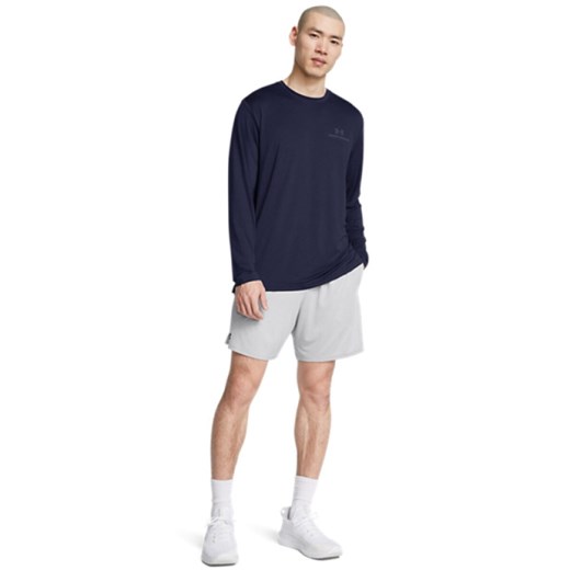 Męskie spodenki treningowe Under Armour UA Tech Vent 18 cm - białe ze sklepu Sportstylestory.com w kategorii Spodenki męskie - zdjęcie 184547875