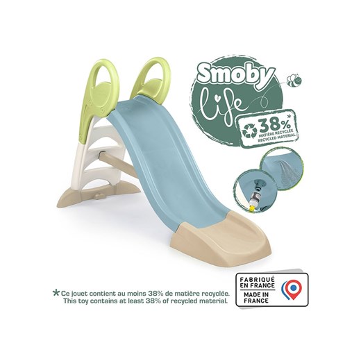 Smoby Zjeżdżalnia w kolorze błękitnym - 2+ ze sklepu Limango Polska w kategorii Zabawki - zdjęcie 184548539