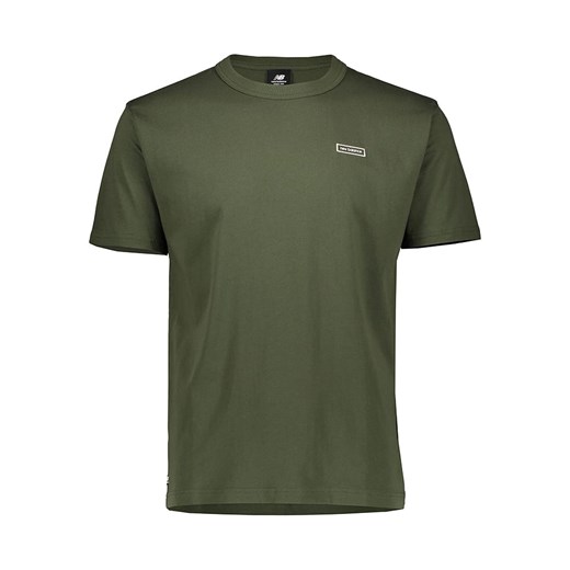 New Balance Koszulka &quot;Essentials Winter&quot; w kolorze khaki ze sklepu Limango Polska w kategorii T-shirty męskie - zdjęcie 184548819