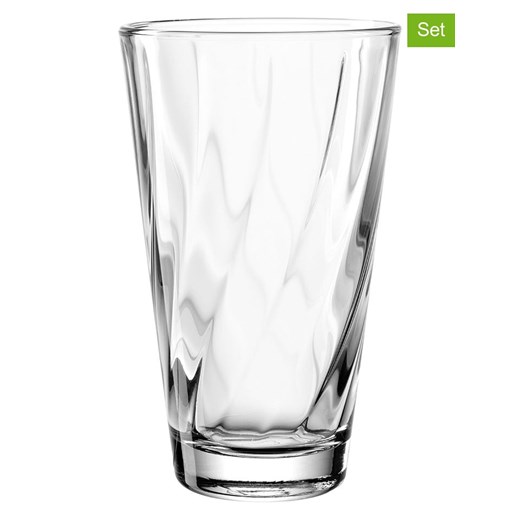 LEONARDO Szklanki (6 szt.) &quot;Twist&quot; - 300 ml ze sklepu Limango Polska w kategorii Szklanki - zdjęcie 184548898