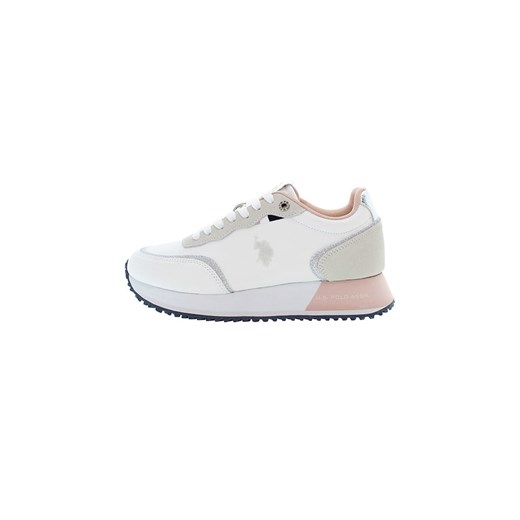 U.S. Polo Assn. Sneakersy w kolorze biało-jasnoróżowym ze sklepu Limango Polska w kategorii Buty sportowe damskie - zdjęcie 184549099